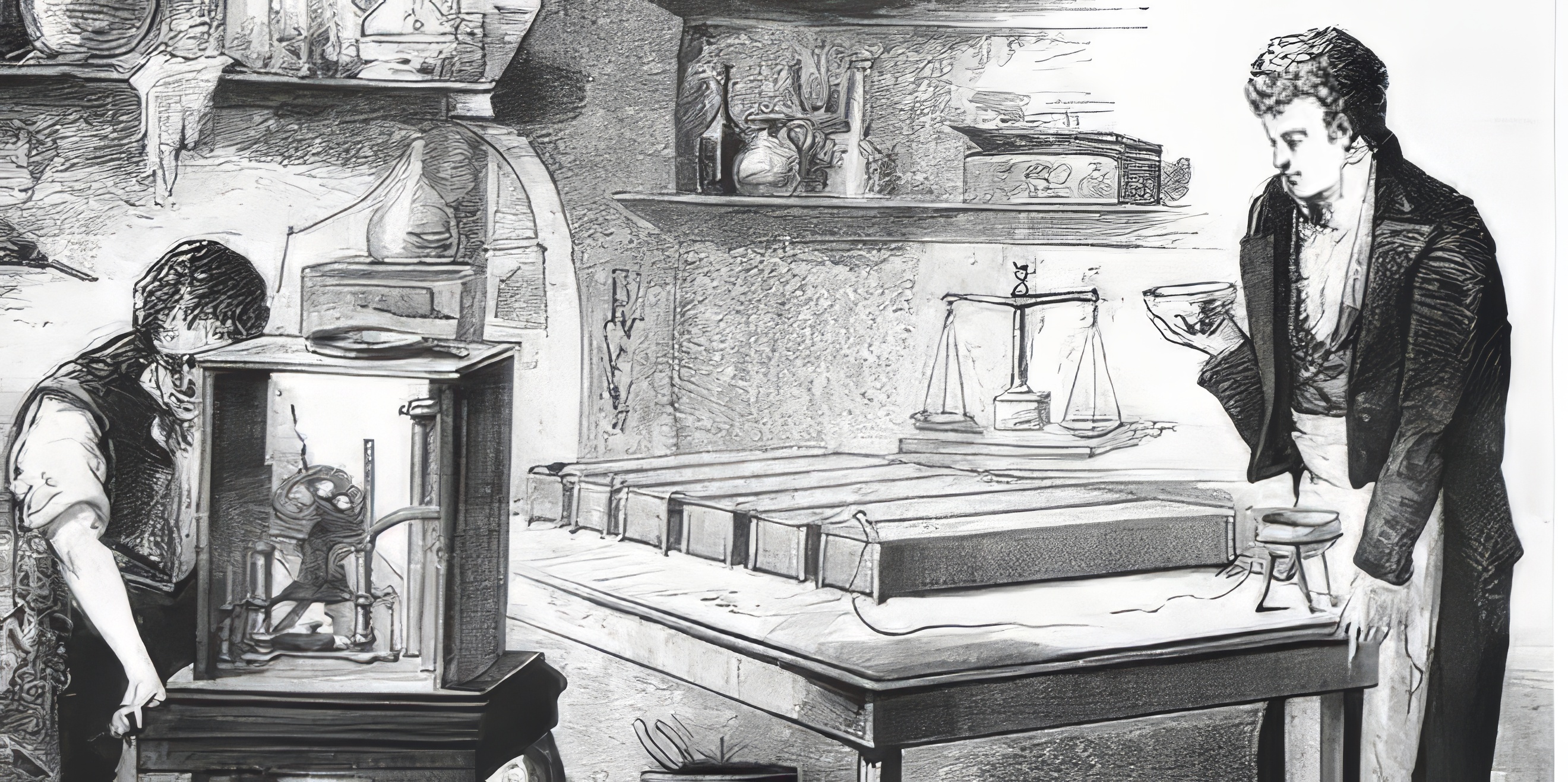 Гэмфри Дэви и Майкл Фарадей, эксперименты с алмазами