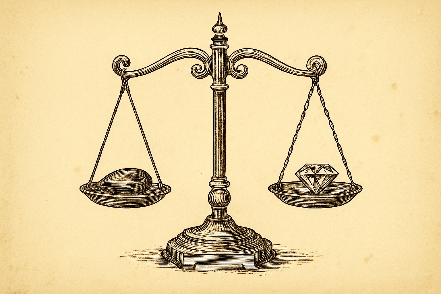 Одно семя Рожкового дерева примерно равно по весы одному карату бриллианта