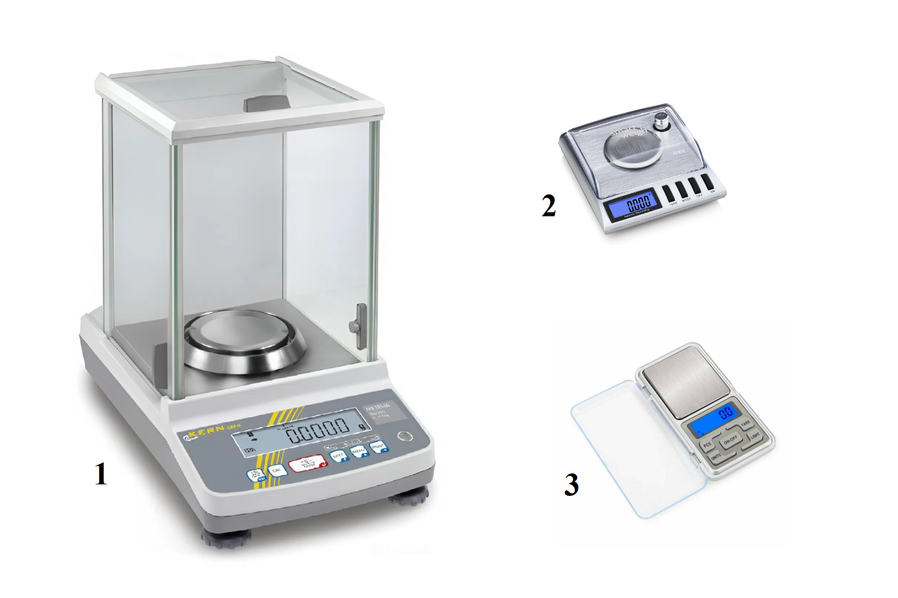 Типы весов для взвешивания бриллиантов