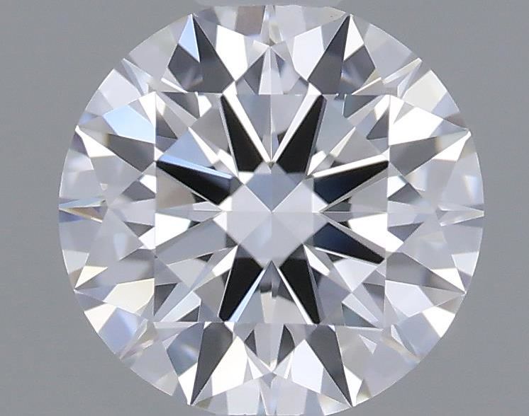 Lab-grown diamond, Round, Color D, Clarity VVS2