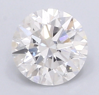Lab-grown diamond, Round, Color D, Clarity VS1