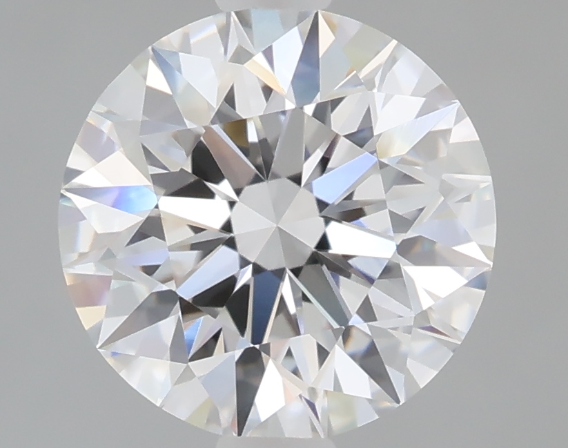Lab-grown diamond, Round, Color E, Clarity VVS2