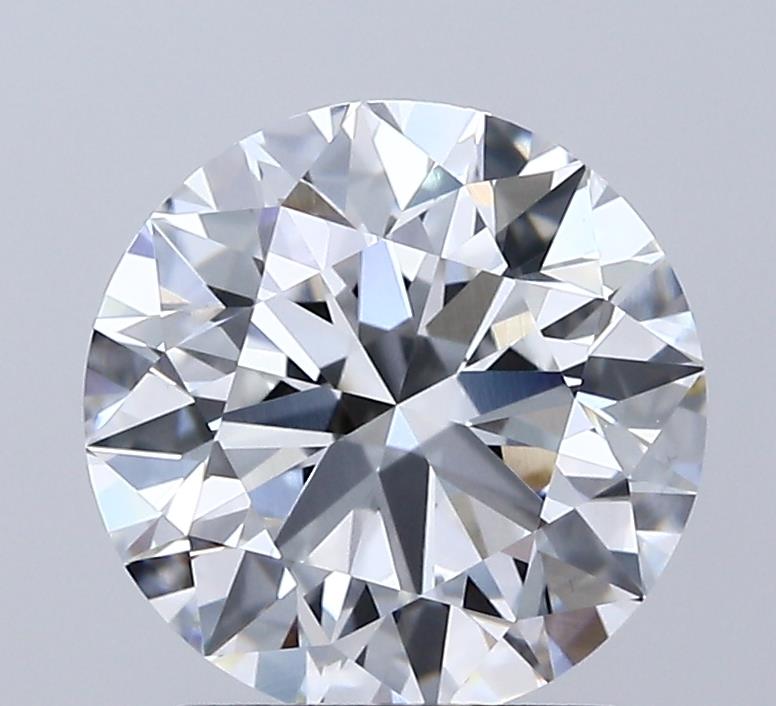 Lab-grown diamond, Round, Color E, Clarity VS1