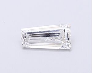 Бриллиант Лабораторный с огранкой Тапер багет, цвет F и чистотой SI1